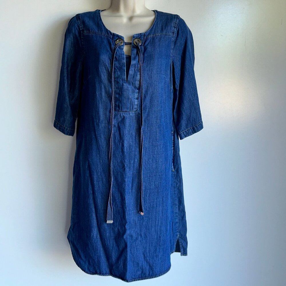 VINTAGE 2000's Tommy Hilfiger Denim Dress Size 6